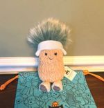 Jellycat Amuseables Peanut 'Après Ski' -12cm Rare Plush New w/Tags&Dust Bag