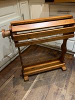 Saddle stand rack Handmade Bridle hook & storage freestanding Rustic Wooden