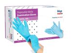 10 Boxes Bluesail STRONG Disposable Blue Nitrile Examination Gloves (VAT inc.)