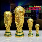 2026 World Cup Golden Football Trophy Resin Ornament England Football Fan Gift