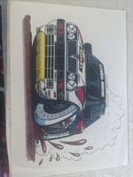 Print of the Lancia Delta Integrale in its iconic Martini Racing colours. 1997