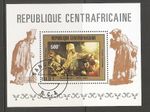 Central African Republic. SC # C244 Rembrandt Paintings. Souvenir S. MNH