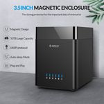 ORICO 2/5 Bay Hard Drive Enclosure USB3.0/Type-C to SATA for 3.5 inch HDD SSD