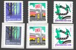 US. 3207, 3207A, 3208, 3208A, 3228, 3229. Lot of 6 Non-denominated Coils. MNH