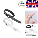 2 Pcs Adjustable Ring Sizer Tool for UK Sizes A-Z - Perfect Fit Guide
