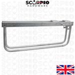 Heavy Duty Metal Gate Throw Over Loop 860mm 34" Field Farm Gate Lock Security