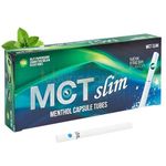 MCT Menthol Empty Tubes Menthol Capsule Empty Tubes - 5 packs