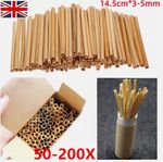 50-200x Bee Tubes Inserts DIY Beekeeping Supplies Hotel Tube Beehive Reed Tubes