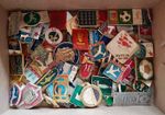 Vintage Collection Russian Soviet Pin Badge USSR Set 100 pcs.