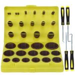 382 PCS 30 Sizes SAE Viton O Ring Assortment Kit for Aviation Car Engines Cylind