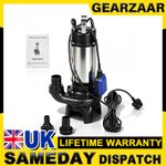 Submersible Pump Dirty Water Pump Flood Sewage Grinder Sump Auto Float Switch