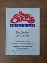 Motorcycle Document Wallet Motorbike Document Wallet Document Holder David Sykes