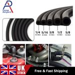 Rubber Fuel Hose Reinforced E10 Unleaded Petrol Diesel Oil 4mm 6mm 8mm & 10mm