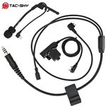TAC-SKY Y cable microphone PTT Compatible with Comta II/III IPSC version Headset