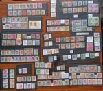 Hong Kong stamps QV-QE2 various M&U sorted on cards, as priced