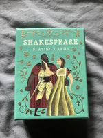 Shakespeare Themed Playing Cards Deck