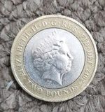 2 pound coins rare 1812-1870