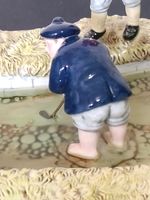 Royal Doulton Tableau of Three Golfers In the Burn St Andrews D 6890 ltd. ed COA