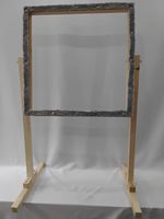 rug hooking frame 60 x 60 cms and optional stand