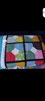 Tilda Handmade Patchwork Quilt Throw Bedspread Blanket Cover