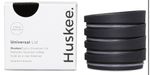 Huskee cup Lids box of 4 reusable 