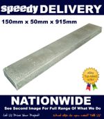 Concrete Edging Flat Top 150mm x 915mm x 50mm Multiple Quantities Available