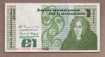 45th Birthday Present / Gift 09/10/1981, Republic of Ireland/Irish £1 Punt Note