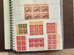1929-1932 Mint Stamp Plate Blocks inc complete Washington Bicentennial Issue