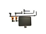 Fishing Seat Box Arm Set Round , Square or Octoplus leg Fitment + Tray   no2