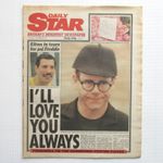 Queen Freddie Mercury Funeral Daily Star UK Newspaper Elton John 28.11.91 - EX+