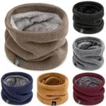 Winter Neck Warmer Snood Scarf Thermal Fleece Face Cover Ski Mask Men Women UK