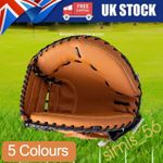 12.5'' Baseball Catchers Mitt Gloves Adults Mitten Training Practice Thicken Pad