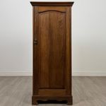 Antique 20th Century Edwardian Cupboard In Oak ( AF-5501 )