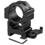 Quick Release 25mm Ring Tactical Scope Mount Adapter 20mm Picatinny Rail