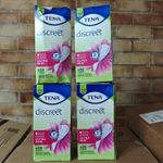 Tena Discreet Pads for Women Bundle with Ultra Mini Panty Liners 4x28 Liners