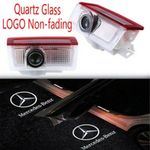 2x Ghost LED Door Step Courtesy Shadow Laser Light For Mercedes A B E ML C GL
