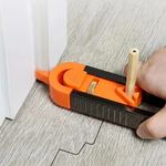 Profile Scribing Ruler Contour Gauge with Lock - Precise Scribe Tool Woodworking