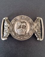 Genuine Victorian Military Officer's Dress Belt Buckle Hobson & Son
