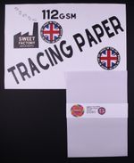 Tracing Paper 112gsm Artist's Drawing Paper in 10 to 100 Sheets A5 A4 A3 A2 & A1