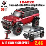 WLtoys 104020 RC 4WD 1/10 Climbing Car 2.4G Light Remote Controller Crawler