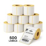 Zebra GK420D - 100mm x 150mm 4 x 6" WHITE Direct Thermal Labels Free UK P&P
