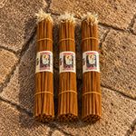 35 Beeswax Candles Jerusalem Holy Sepulchre Church Blessed Jesus Holy Land