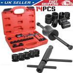 14x Universal Motorcycle Bike Brake Piston Removal Set Motorbike Caliper Tool UK