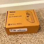 Veise VE012W Wi-Fi Fingerprint Keypad Smart Deadbolt Satin Silver Alexa/GA