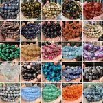 Gemstone Beads For Jewellery Making 8/6/4mm Loose Stone Beads
