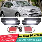 LED DRL for Benz ML-Class W164 ML280 ML350 06-09 Daytime Running Light Fog Lamp
