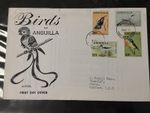 Anguilla Birds 1968 FDC (S01L)