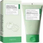 Green Tomato Clay Pack Cleanser 120ml Pore Purifying Vegan Formula New