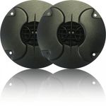 2 x 1" Caged Silk Dome 50w Hi-Fi Tweeter Speaker Loudspeaker Upgrade Replacement