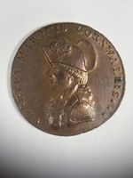 1794 CHARLES MARQUIS CORNWALLIS PENNY TOKEN  AU LUSTRE FAME FROM EAST TO WEST